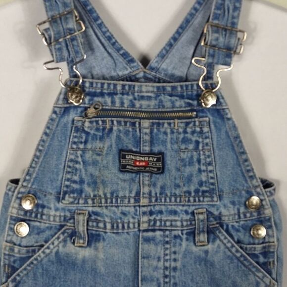 Union Bay Overall Jean Shorts - Picture 2 of 6